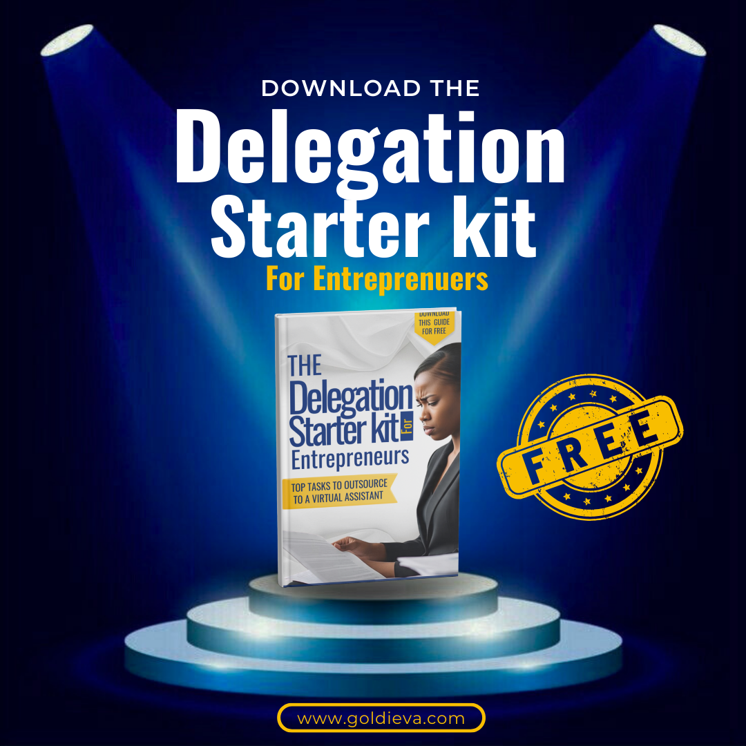 The Delegation Starter Kit For Entrepreneurs cover